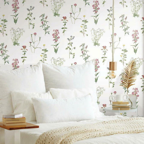 BOTANICAL PRINT PEEL & STICK WALLPAPER
