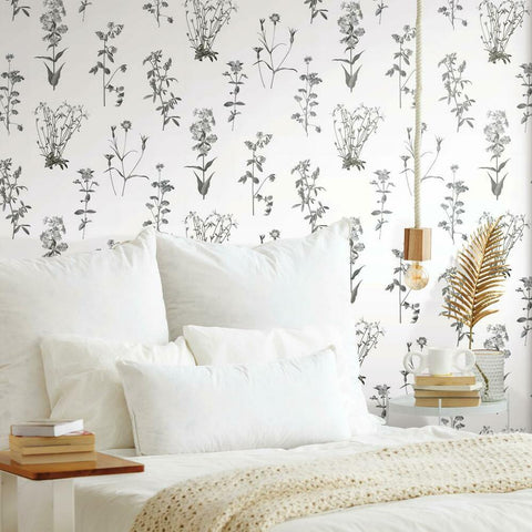 BOTANICAL PRINT PEEL & STICK WALLPAPER