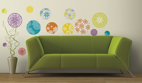Patterned Dots Peel & Stick Wall Decals image