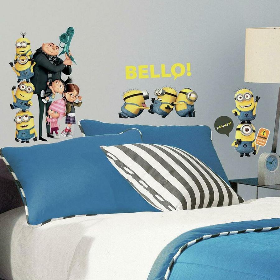 DESPICABLE ME 2 PEEL AND STICK WALL DECALS – WallDecals.com