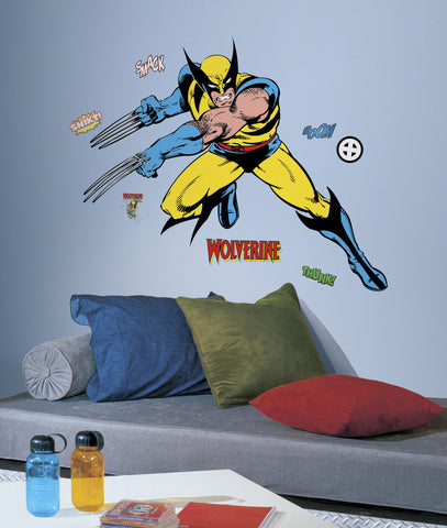 Marvel Classic Wolverine Peel and Stick Giant Wall Decals