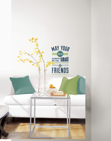 Room for Friends Peel and Stick Wall Decals image