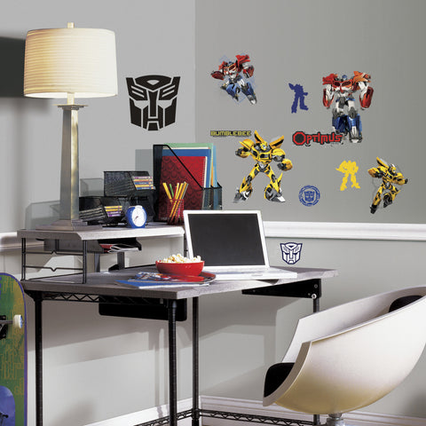 Transformers Autobots Peel and Stick Wall Decals