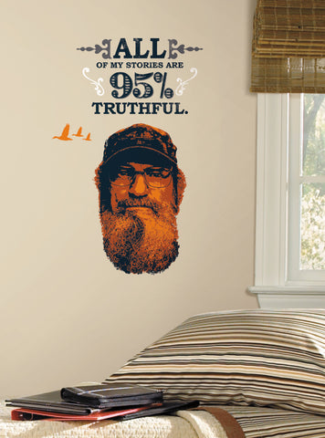 Duck Dynasty Si Peel and Stick Giant Wall Decals