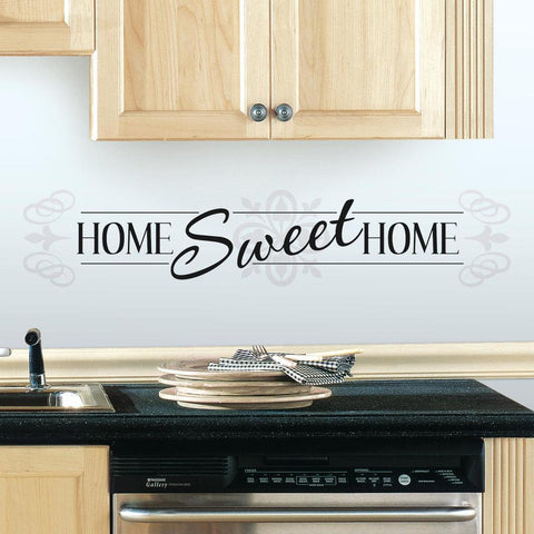 HOME SWEET HOME PEEL AND STICK WALL DECALS