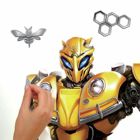 TRANSFORMERS BUMBLEBEE PEEL AND STICK GIANT WALL DECAL