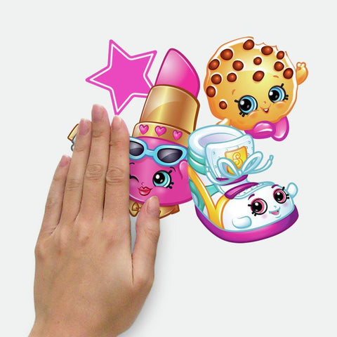 SHOPKINS STARS PEEL AND STICK WALL DECALS