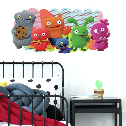 UGLYDOLLS PEEL AND STICK GIANT WALL DECALS