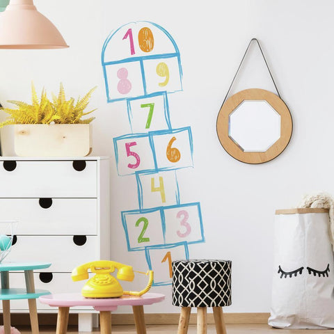 HOPSCOTCH PEEL AND STICK GIANT WALL DECALS