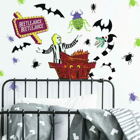BEETLEJUICE PEEL AND STICK WALL DECALS