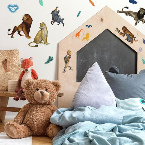THE LION KING CHARACTER PEEL AND STICK WALL DECALS