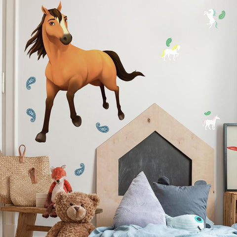 SPIRIT RIDING FREE PEEL AND STICK GIANT WALL DECALS