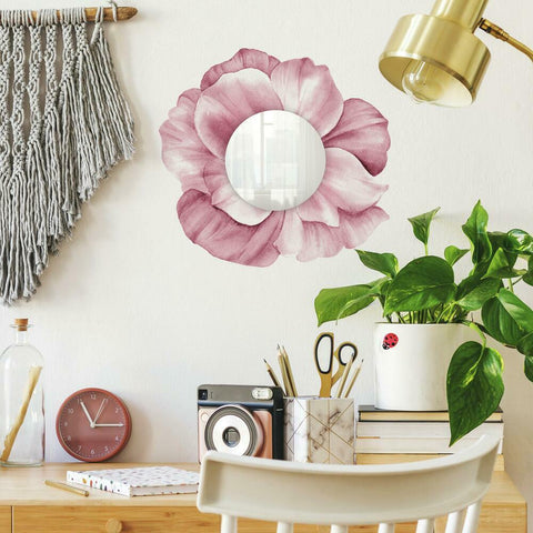 FLORAL MIRROR WALL DECALS