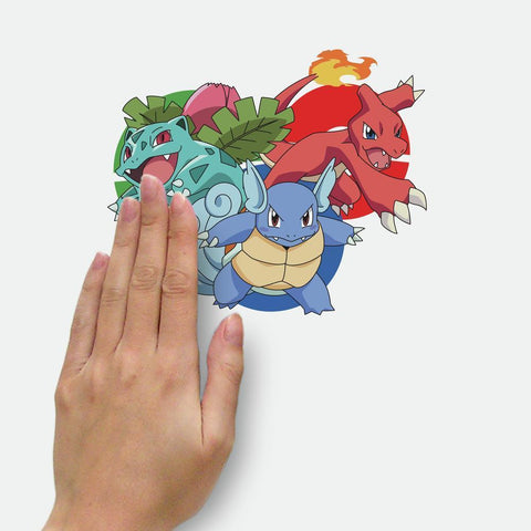 POKEMON FAVORITE CHARACTER PEEL AND STICK WALL DECALS