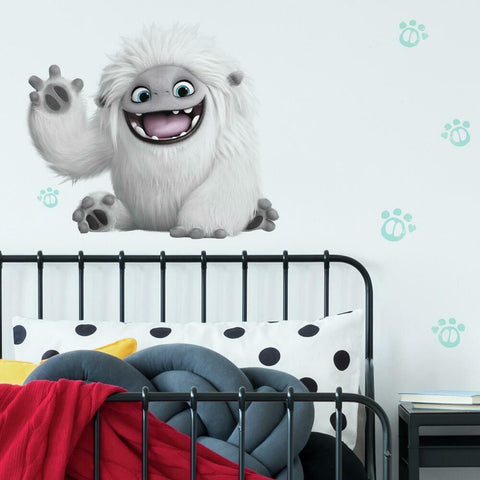 ABOMINABLE PEEL AND STICK GIANT WALL DECALS