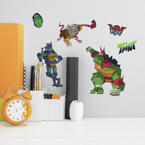 RISE OF THE TMNT PEEL AND STICK WALL DECALS
