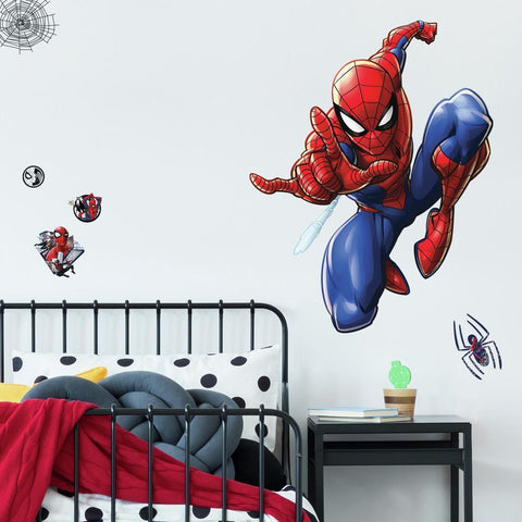 SPIDER-MAN PEEL AND STICK GIANT WALL DECALS