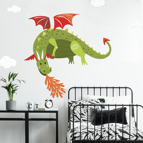 DRAGON PEEL AND STICK GIANT WALL DECALS