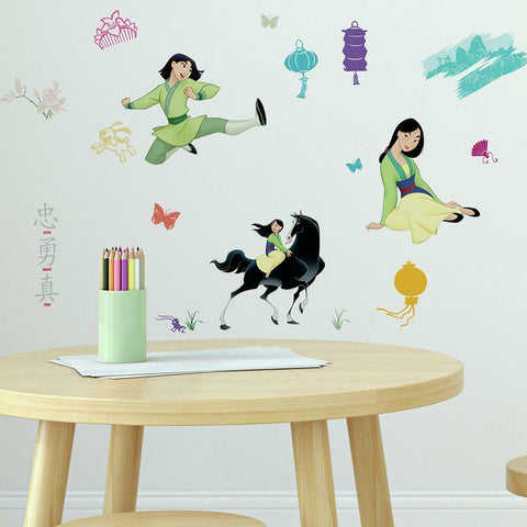 MULAN PEEL AND STICK WALL DECALS