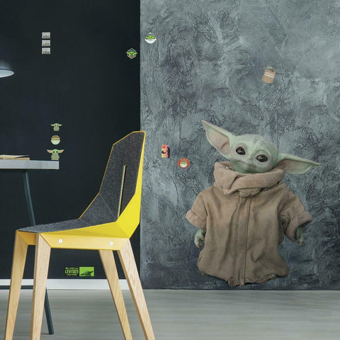 THE MANDALORIAN: THE CHILD PEEL AND STICK GIANT WALL DECALS