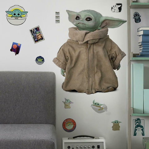 THE MANDALORIAN THE CHILD PEEL AND STICK WALL DECALS