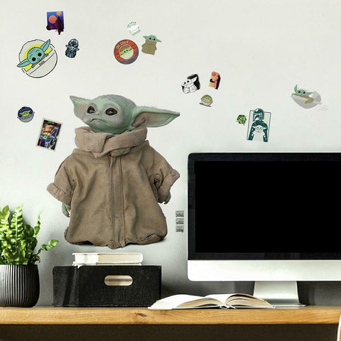 THE MANDALORIAN THE CHILD PEEL AND STICK WALL DECALS