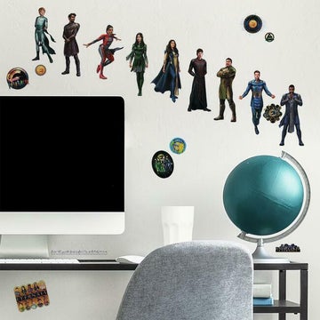 MARVELS ETERNALS PEEL AND STICK WALL DECALS
