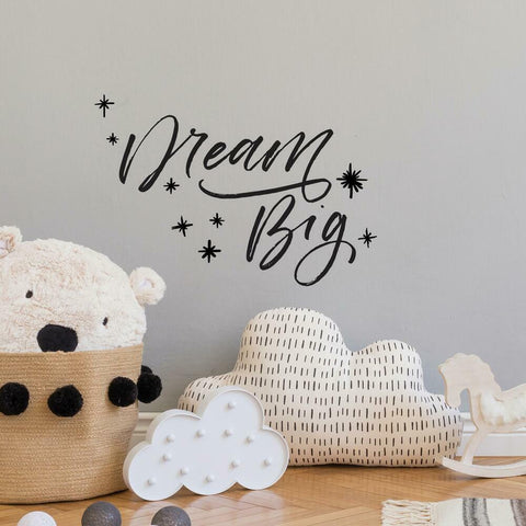 DREAM BIG PEEL AND STICK WALL DECALS