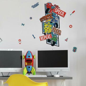 RICKY ZOOM PEEL AND STICK GIANT WALL DECAL