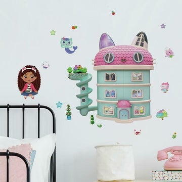 GABBY'S DOLLHOUSE PEEL AND STICK GIANT WALL DECAL