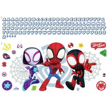 SPIDEY AND HIS AMAZING FRIENDS HEADBOARD PEEL AND STICK GIANT WALL DECAL