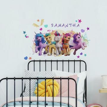 MY LITTLE PONY HEADBOARD PEEL AND STICK GIANT WALL DECAL
