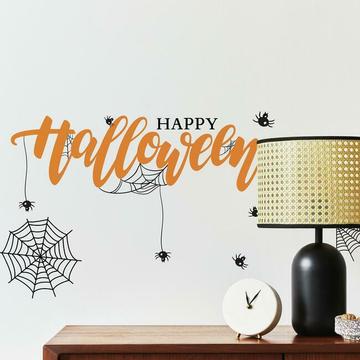 HAPPY HALLOWEEN QUOTE PEEL AND STICK WALL DECAL