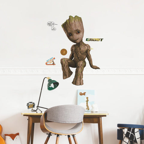 GROOT PEEL AND STICK GIANT WALL DECALS
