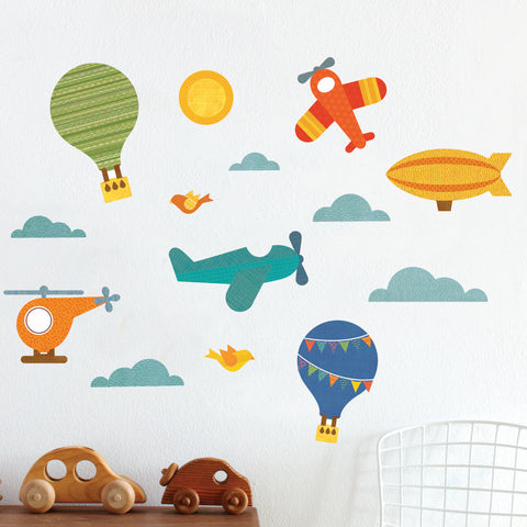 By Air Wall Decal