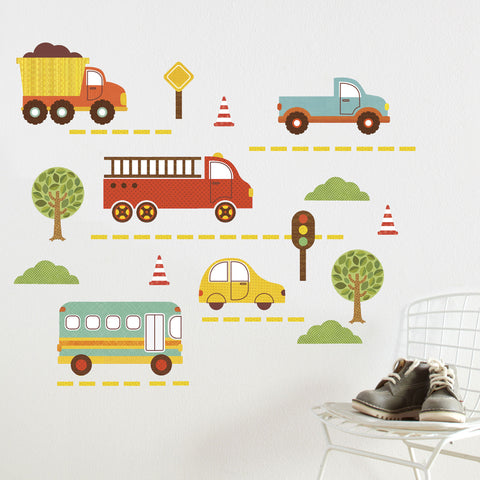 By Land Wall Decal